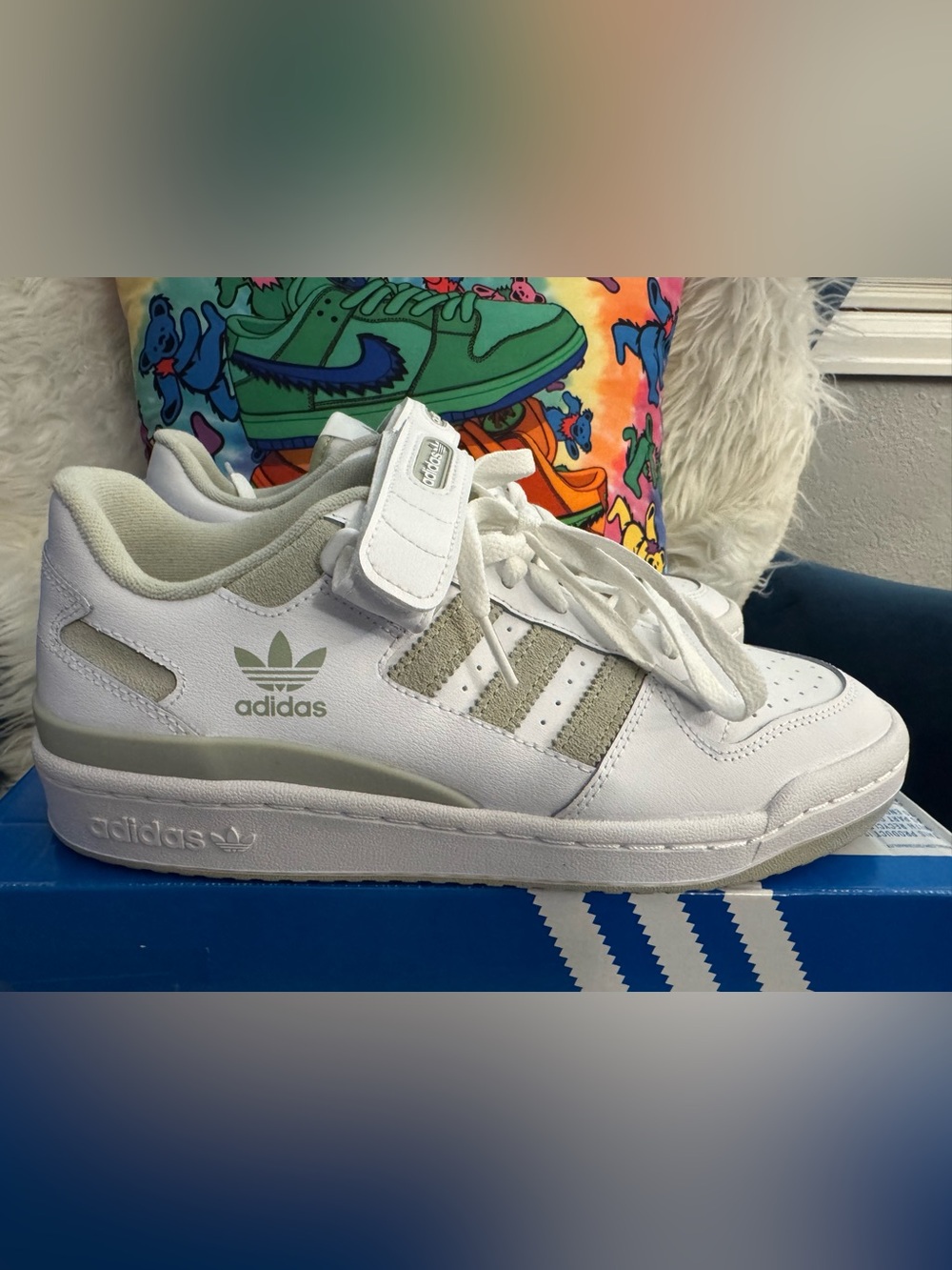 adidas Forum Low White Green